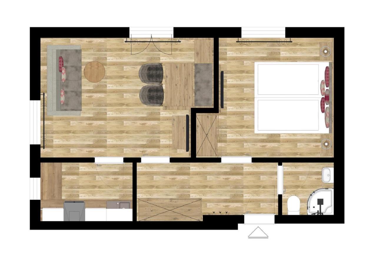 Füssen Ferienhaus Rosa 2 & 5 מראה חיצוני תמונה